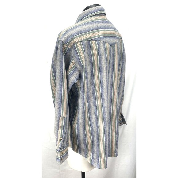 Pendleton Men's Shirt Size XL Long Sleeve Button-Up Virgin Wool source Real Real - Picture 6 of 13